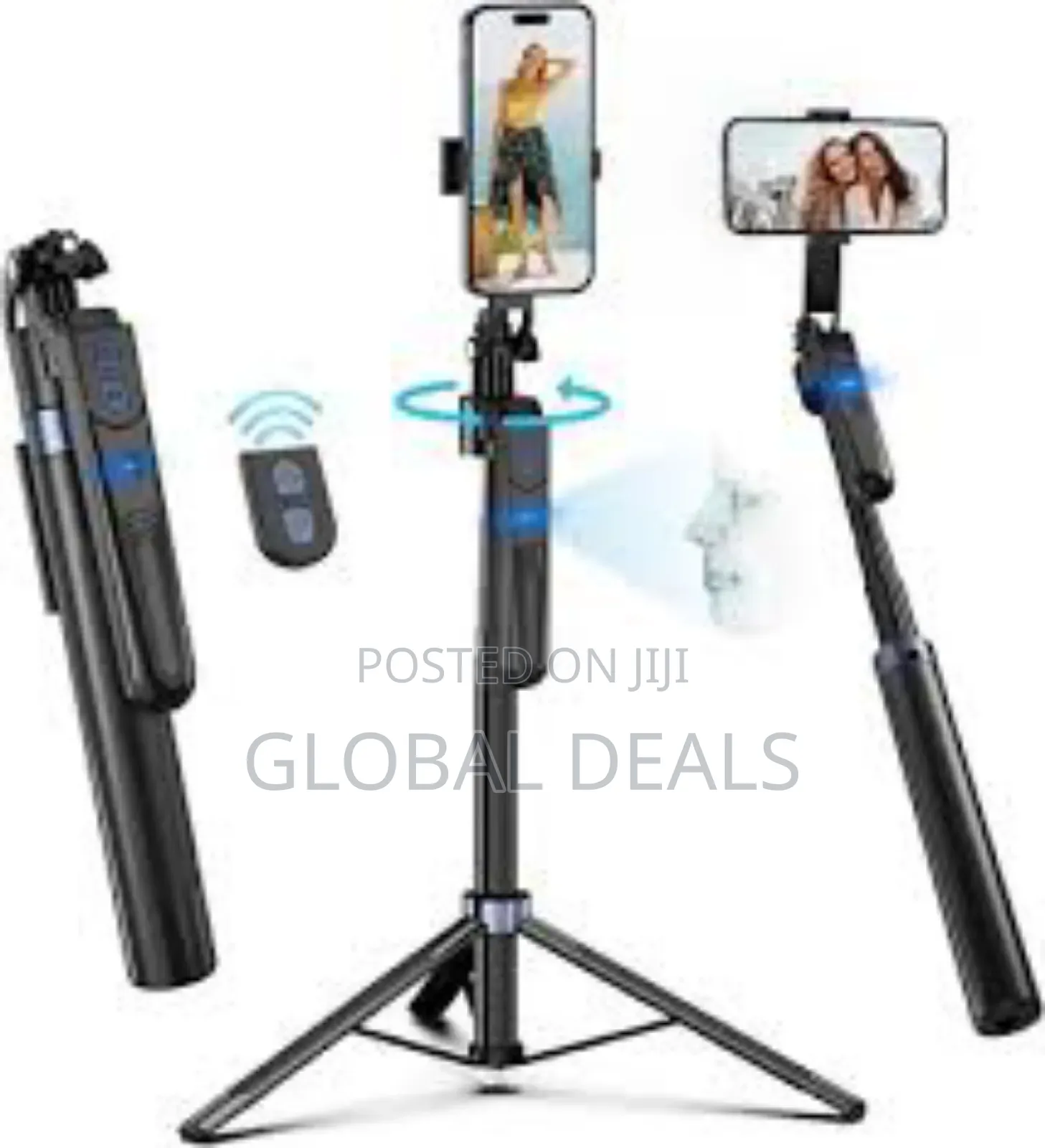 Ai Face Tracking Selfie Stick With Tripod Stand