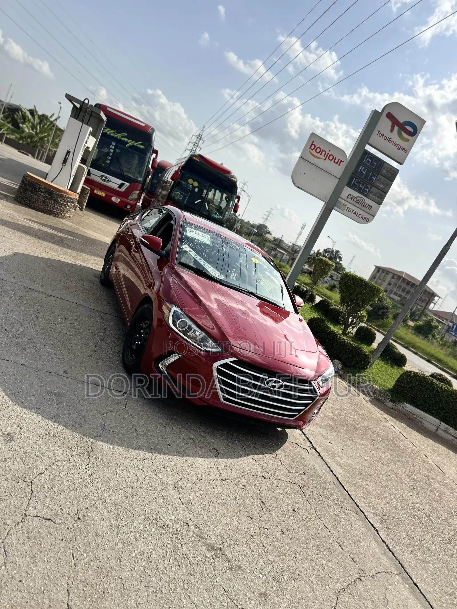 Hyundai Elantra Value Edition 2018 Red
