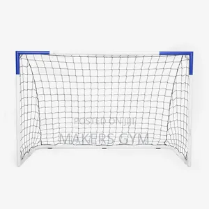 Football Goal (White Blue)