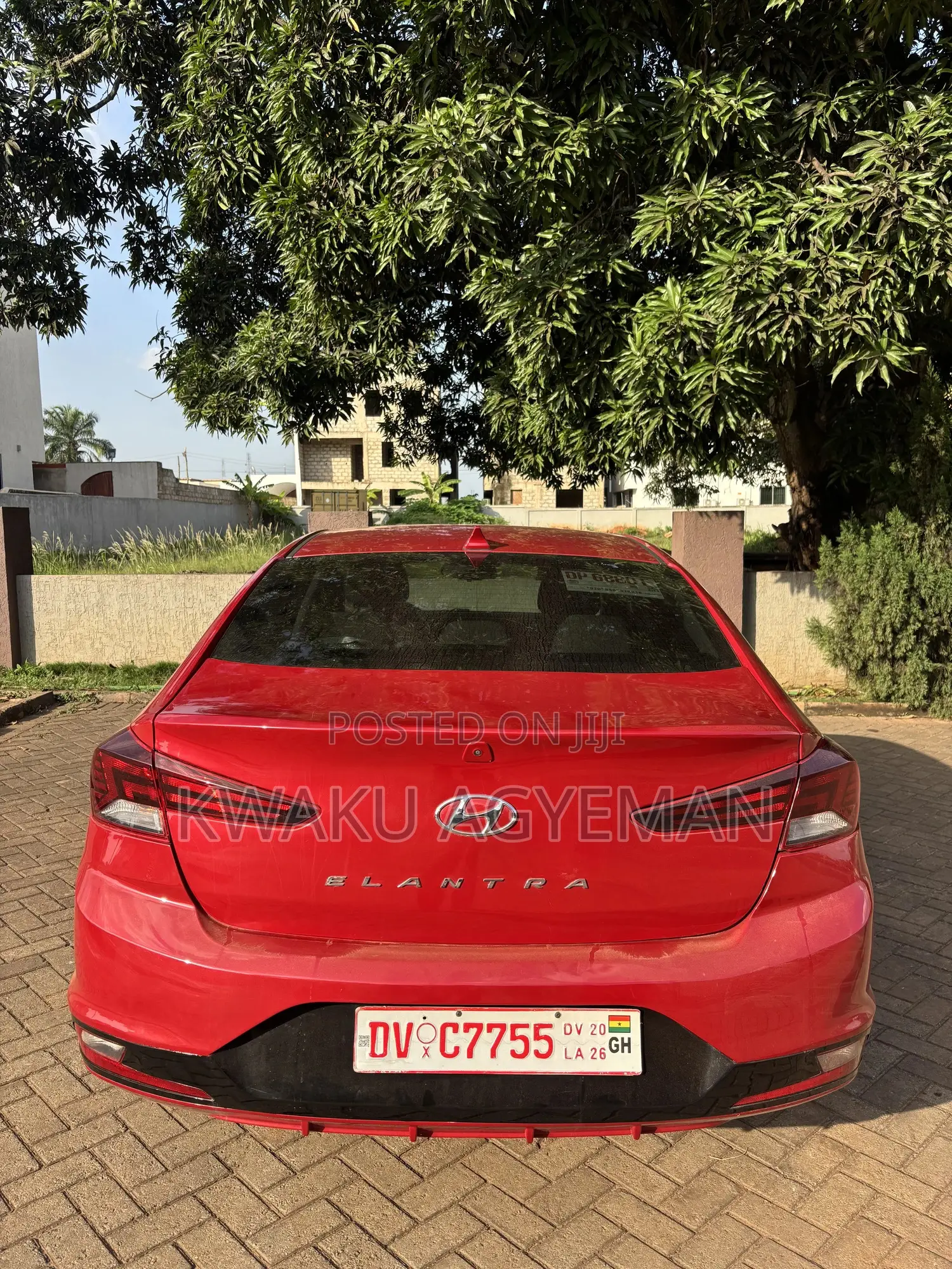 Hyundai Elantra Limited 2019 Red