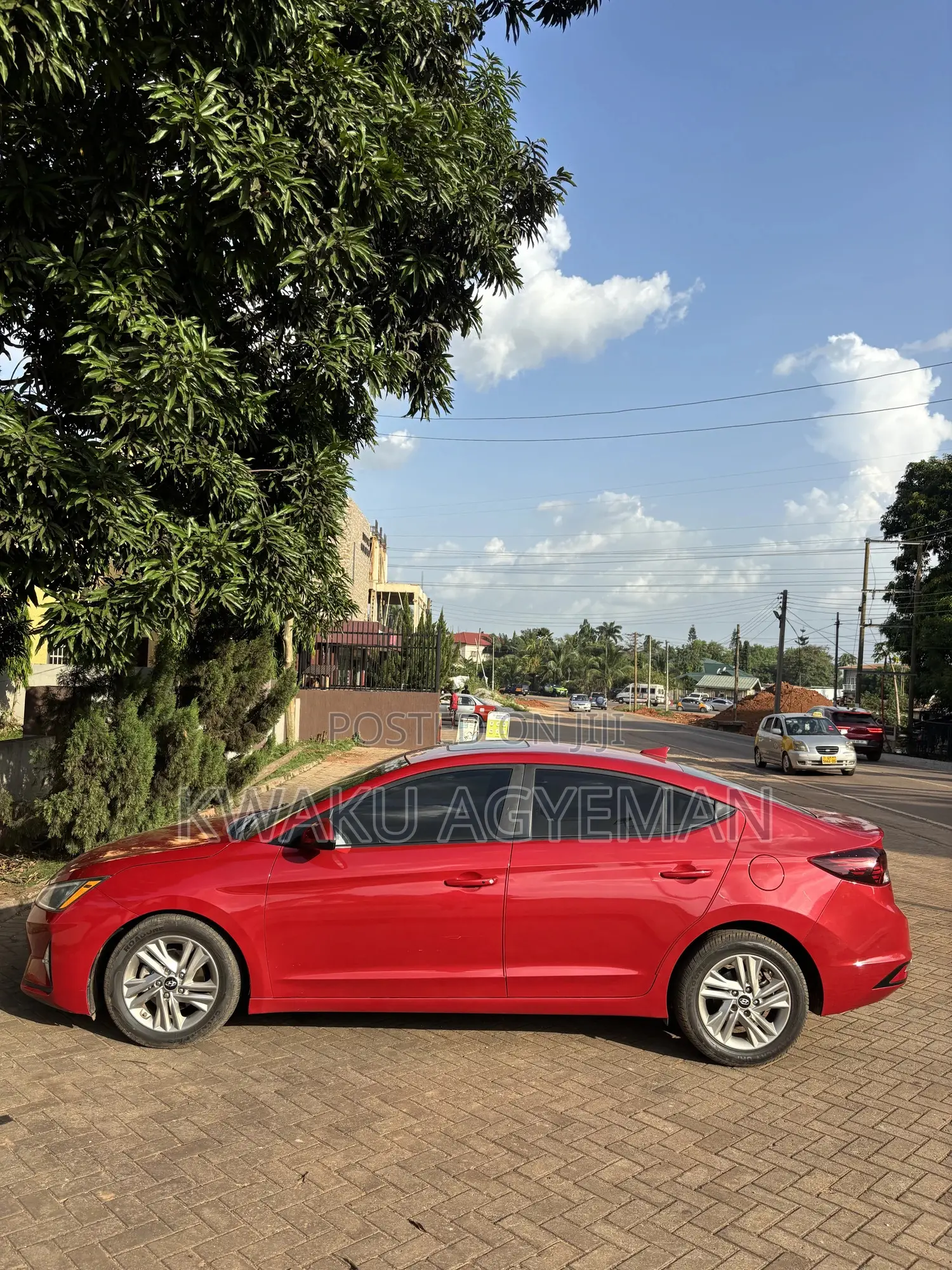 Hyundai Elantra Limited 2019 Red