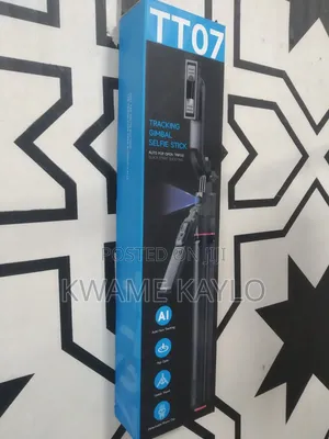 Tt07 Tracking Gimbal Ai Selfie Stick/Tripod