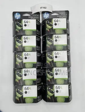 HP 64xl High Yield Black Original Ink Cartridges New.