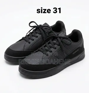Black Boys Shoe Size 31 32 33 34