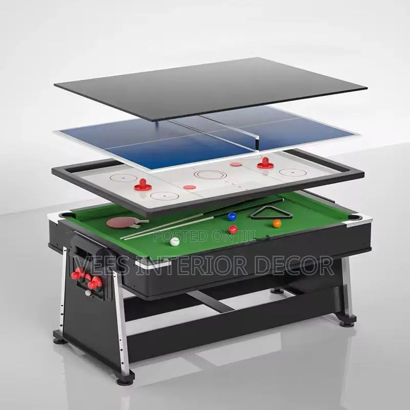 4 In 1 Snooker / Multi Purpose Game Table