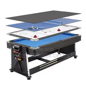 4 In 1 Snooker / Multi Purpose Game Table