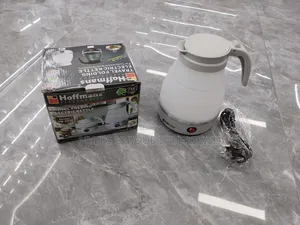 Black/White Foldable Kettle 1.5l
