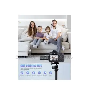 Wireless Microphone Set -Dual Clip-on Mics With Multi-Device Receiver