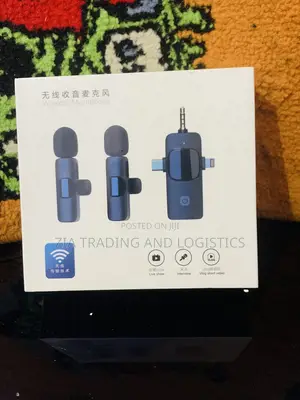 Wireless Microphone Set -Dual Clip-on Mics With Multi-Device Receiver