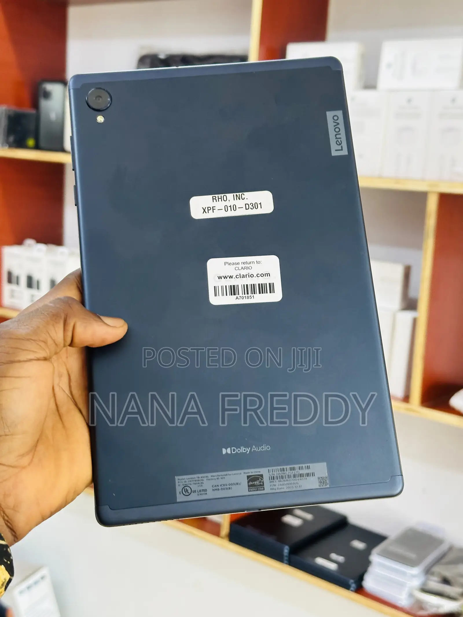 Lenovo Tab K10 32 GB Black