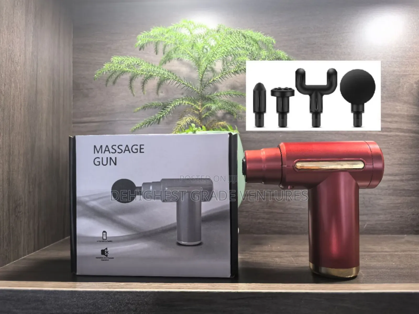 Portable Facial Body Massage Gun Muscle Pain Relief -