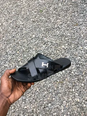 Men Leather Slippers