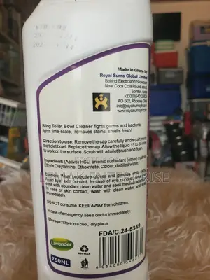 Bline Toilet Bowl Cleaner Gel 750 Ml