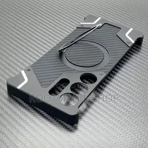 Aramid Fiber Case for Samsung Galaxy S25 Ultra Cover Frameless Metal