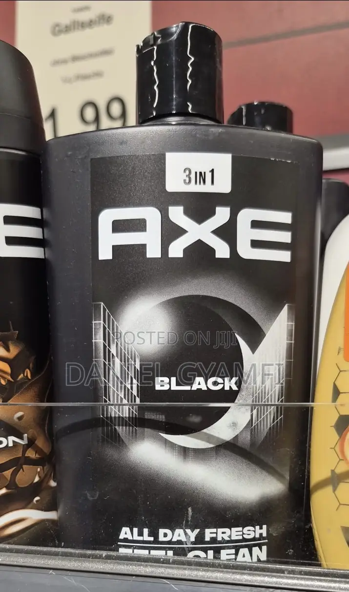 Axe 3-in-1body Wash Imported From Germany(Alaska /Black /Fifa Edition)