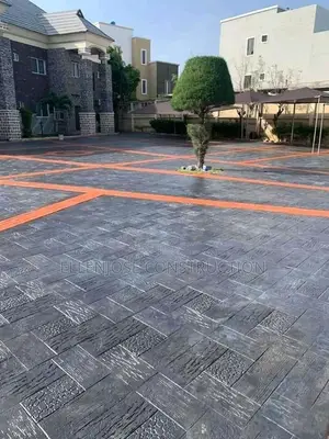 Stamped Concrete Floor