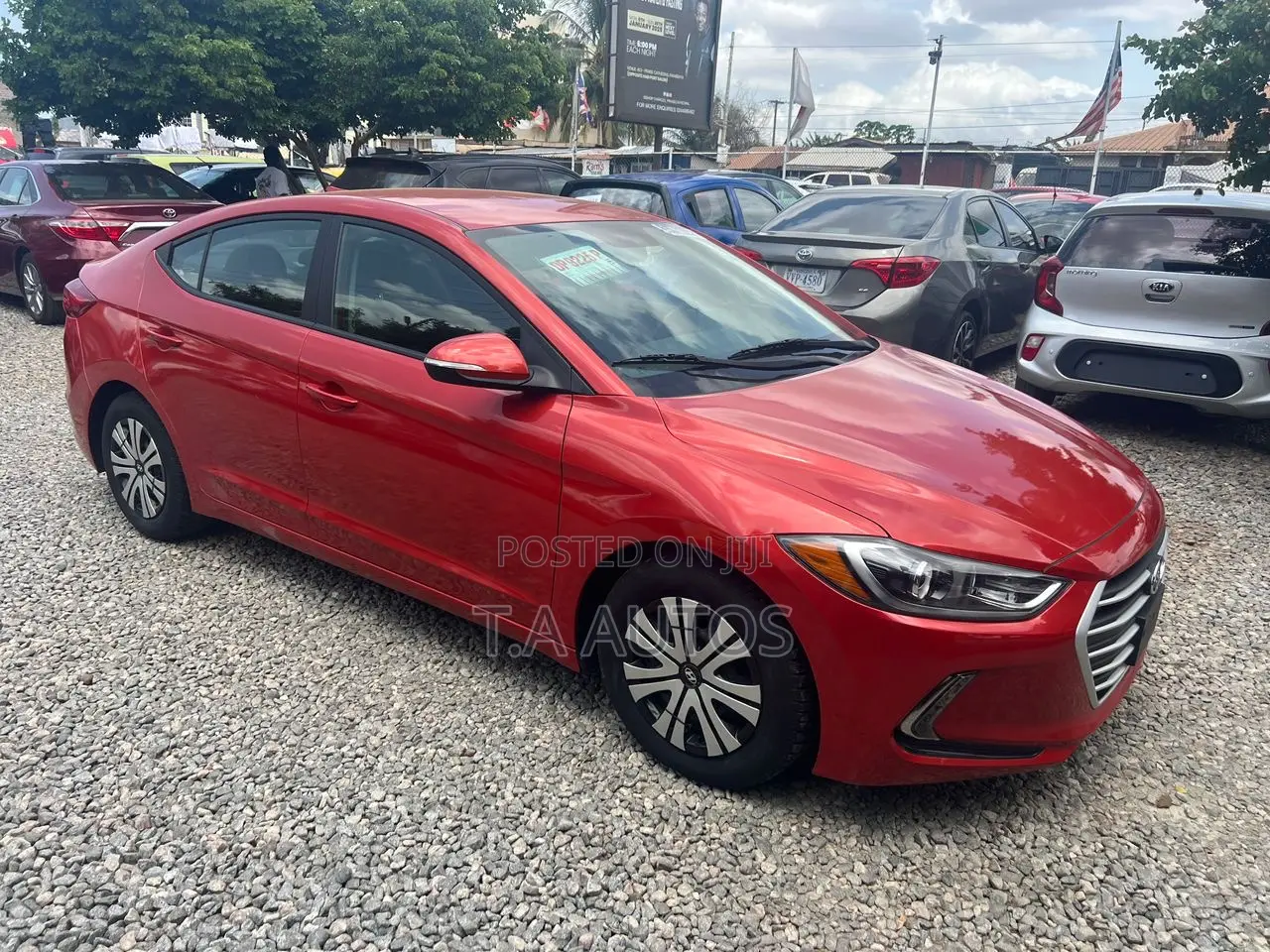 Hyundai Elantra SE Sedan FWD (2.0L 4cyl 6M) 2017 Orange