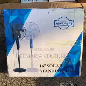 Mybright 16 Inches Rechargeable Solar Fan