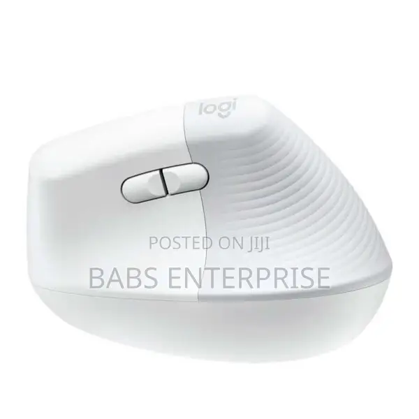 Logitech Lift Wireless Vertical Ergonomic Mouse-Off White