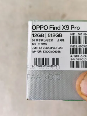 New Oppo Find X9 Pro 512 GB