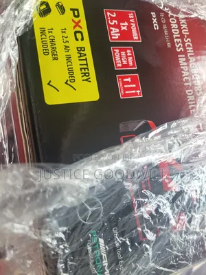 Eindelijk Cordless Impact Drill ( + Accu and Charger )