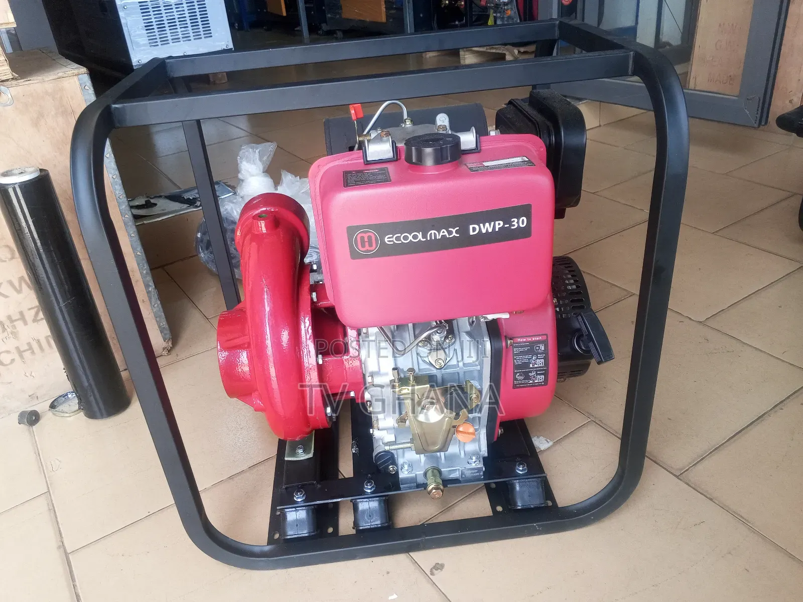 Solid Pump- Ecoolmax 3" Diesel Water Pump 3" Flood Control