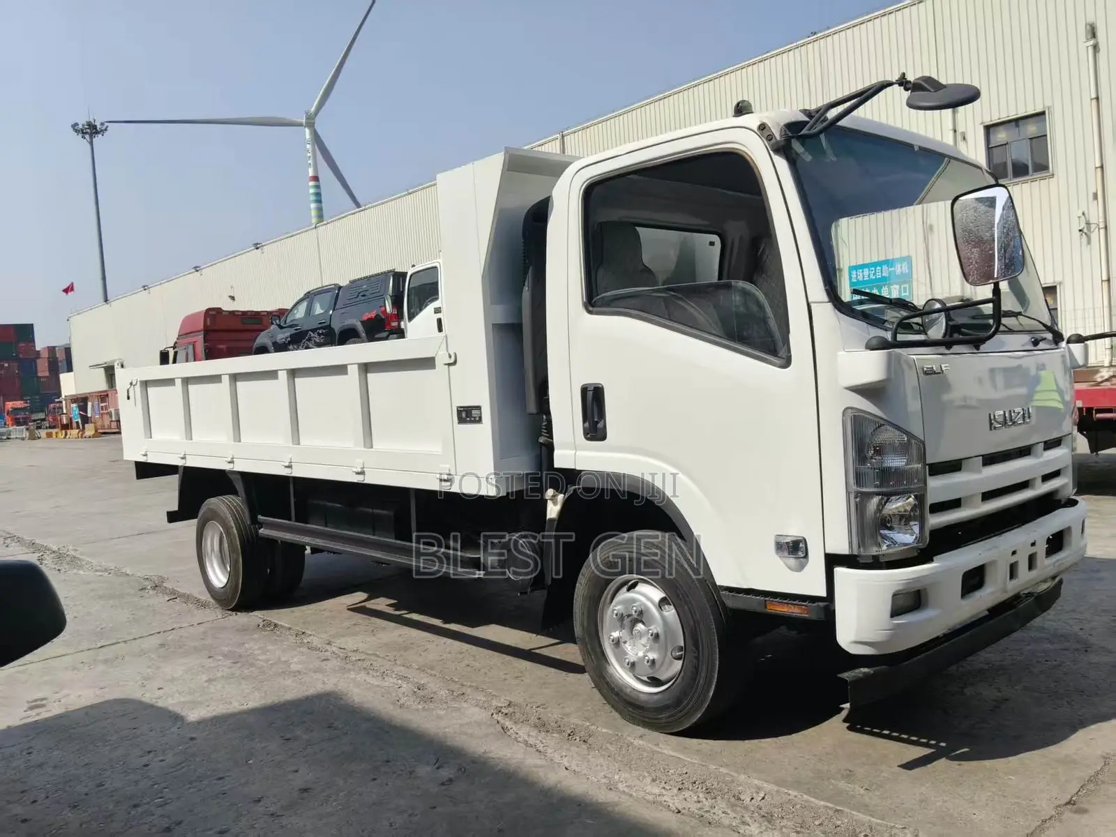 Isuzu Motors Dump Truck 10 Ton 2017–Clean Engine, New Body, No Faults