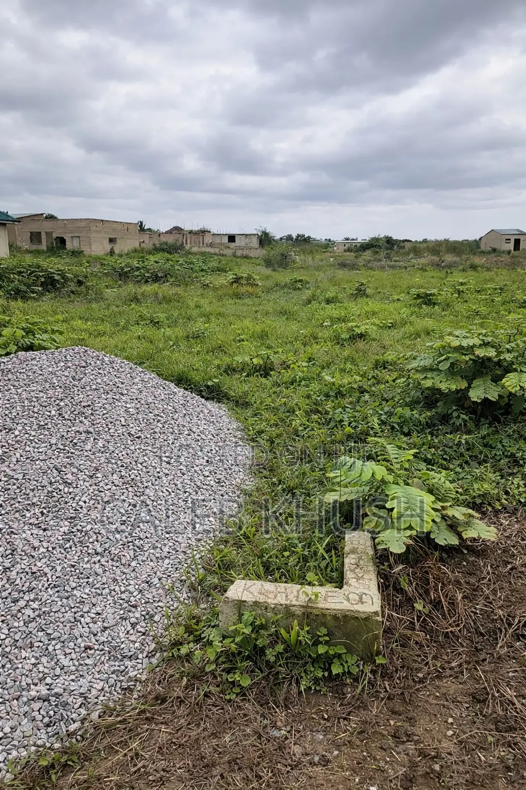 Half Plot of Piece of Residential Land Just Close to Highway Marking
