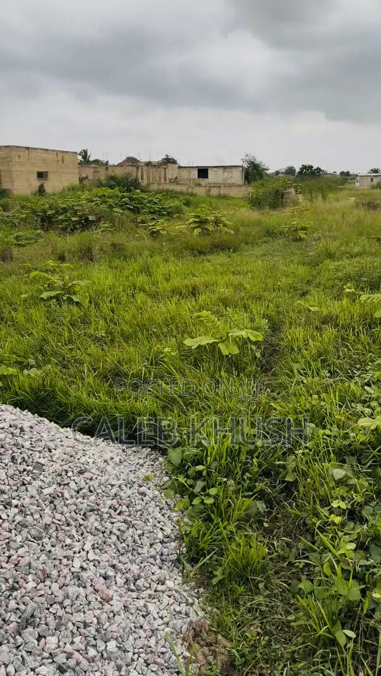Half Plot of Piece of Residential Land Just Close to Highway Marking