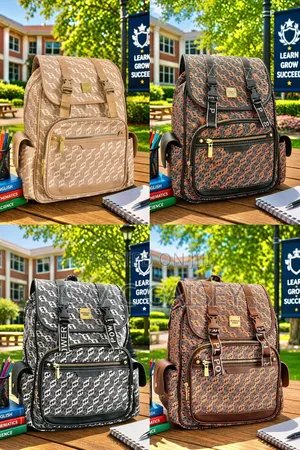 Genuine Leather Classy Backpacks in Four Different Multicolors