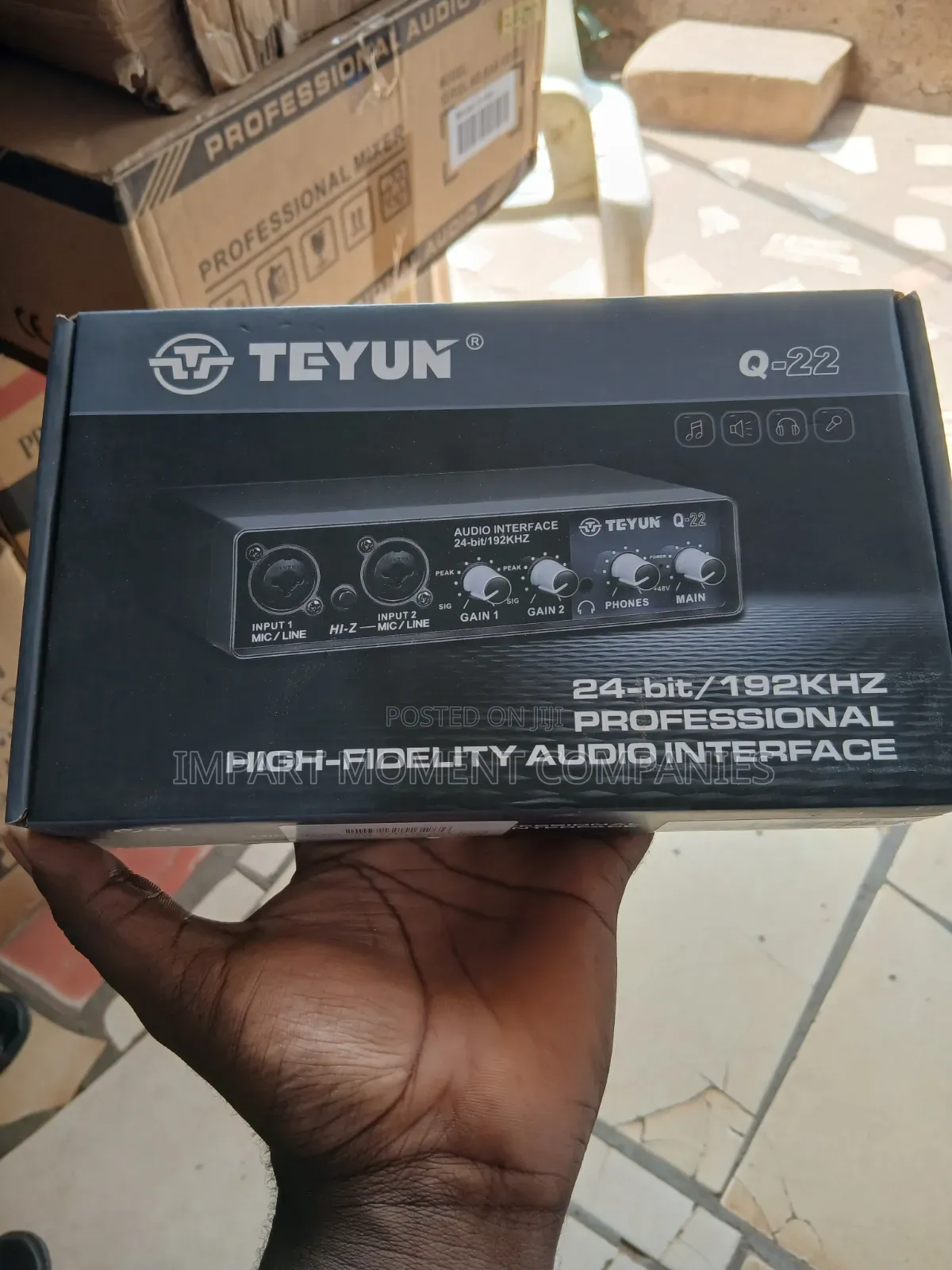 Q-22 Portable Audio Interface Usb Sound Card