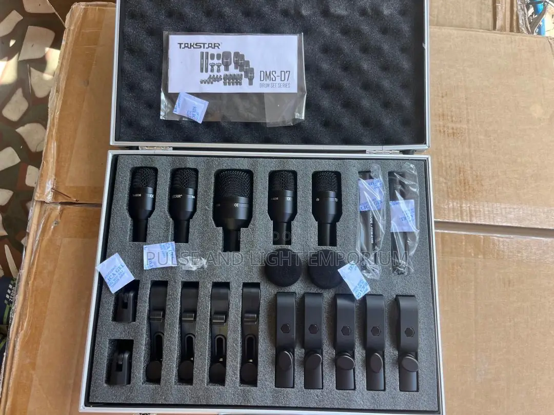 Takstar DMS-D7 7-Piece Drum Microphone Set