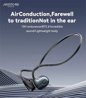Wireless Bone Conduction Headphones – Lightweight Sports Earphones