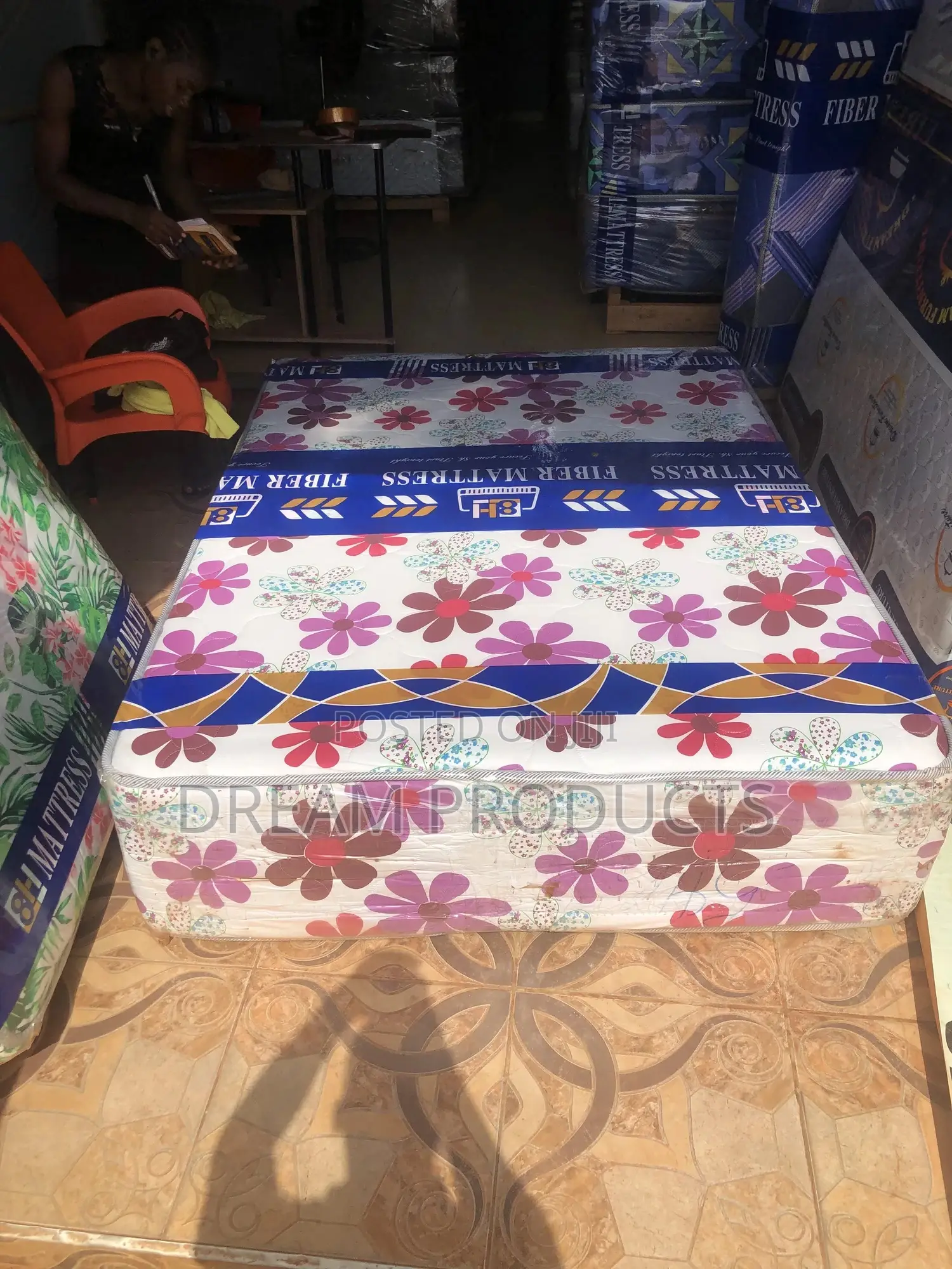 Double Bed 16 Inches High Density