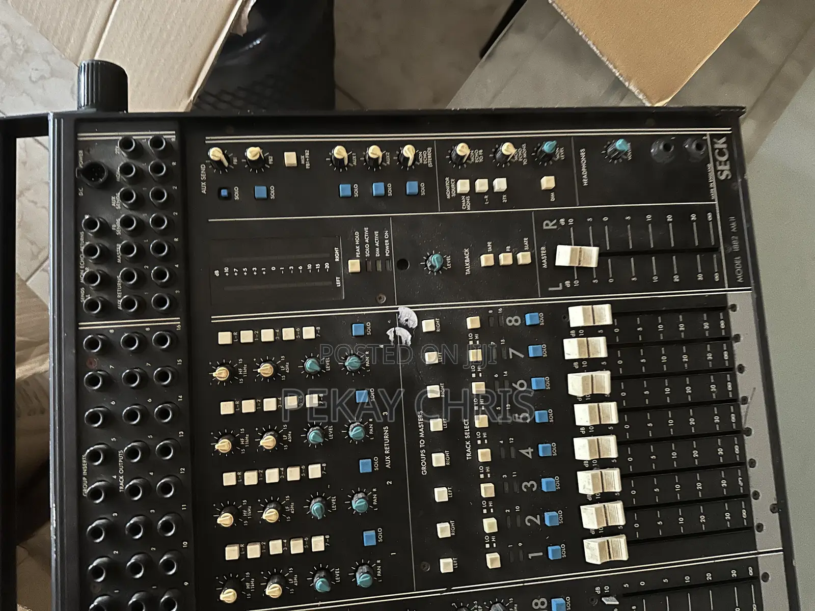Professional Seck 1882 Mkii 18-Channel British Analog Mixer(Unit Only)