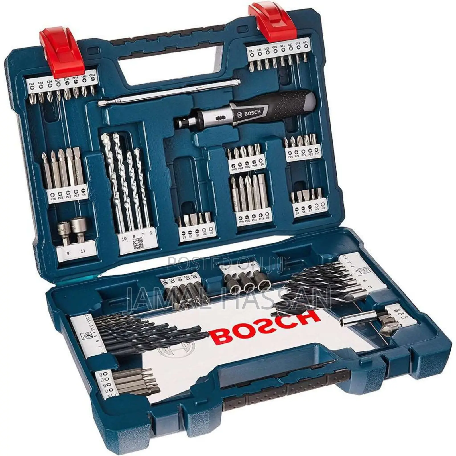 Bosch 91pc V-blue Line Titanium Set (Drilling & Screwdriver Bit)