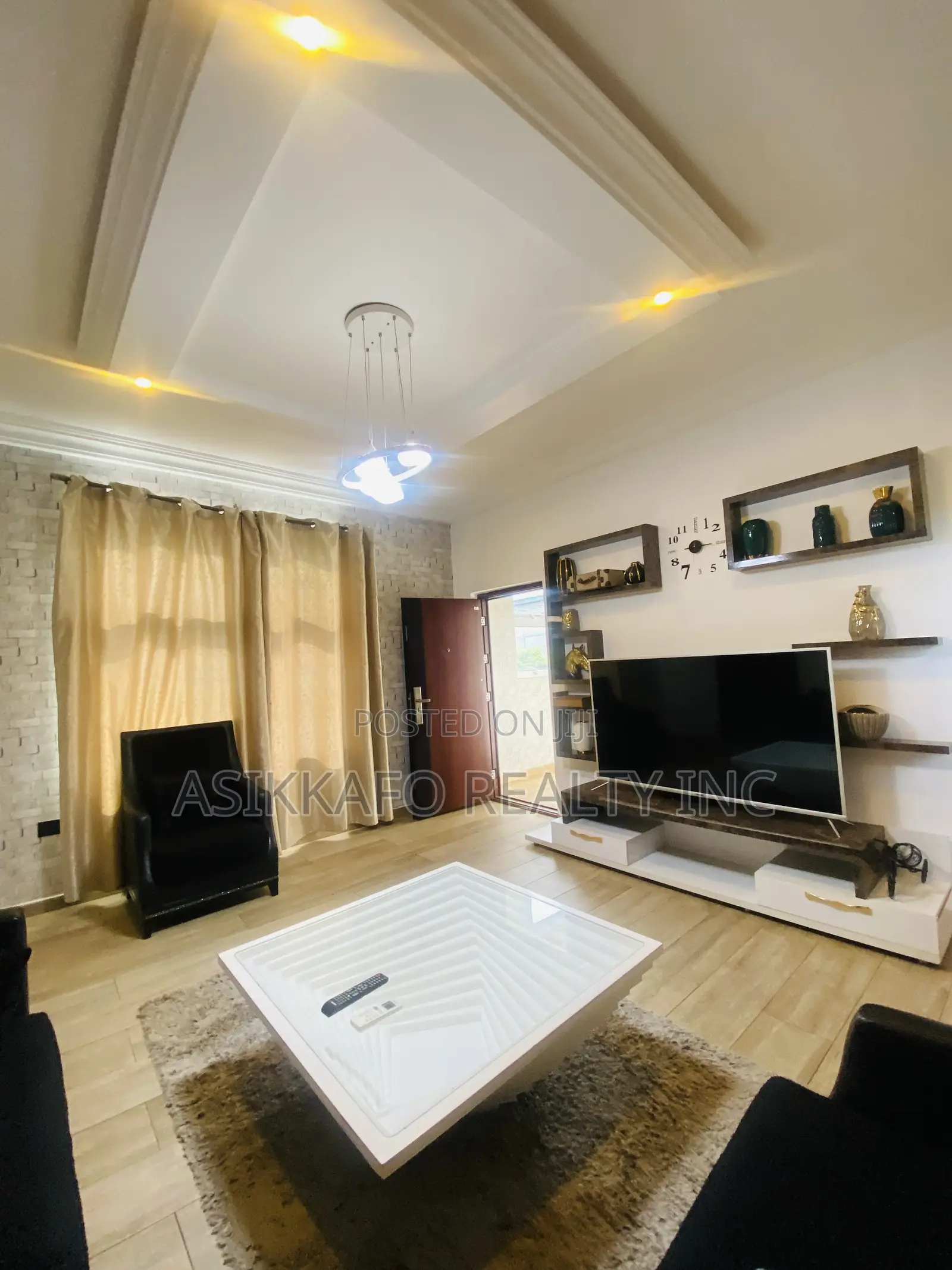 Furnished 1bdrm Apartment in Community 18, Spintex for rent