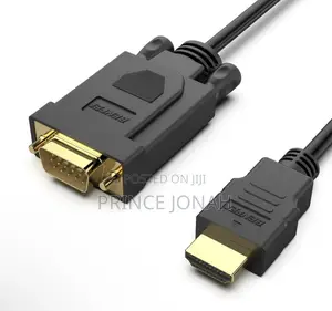 Benfei Hdmi to Vga 6 Feet Cable, Uni-Directional Hdmi (Source) to Vga
