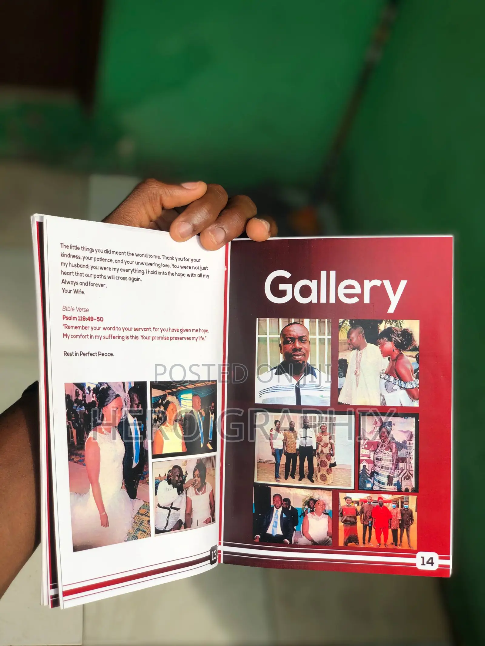 Funeral Brochure Design and Printing
