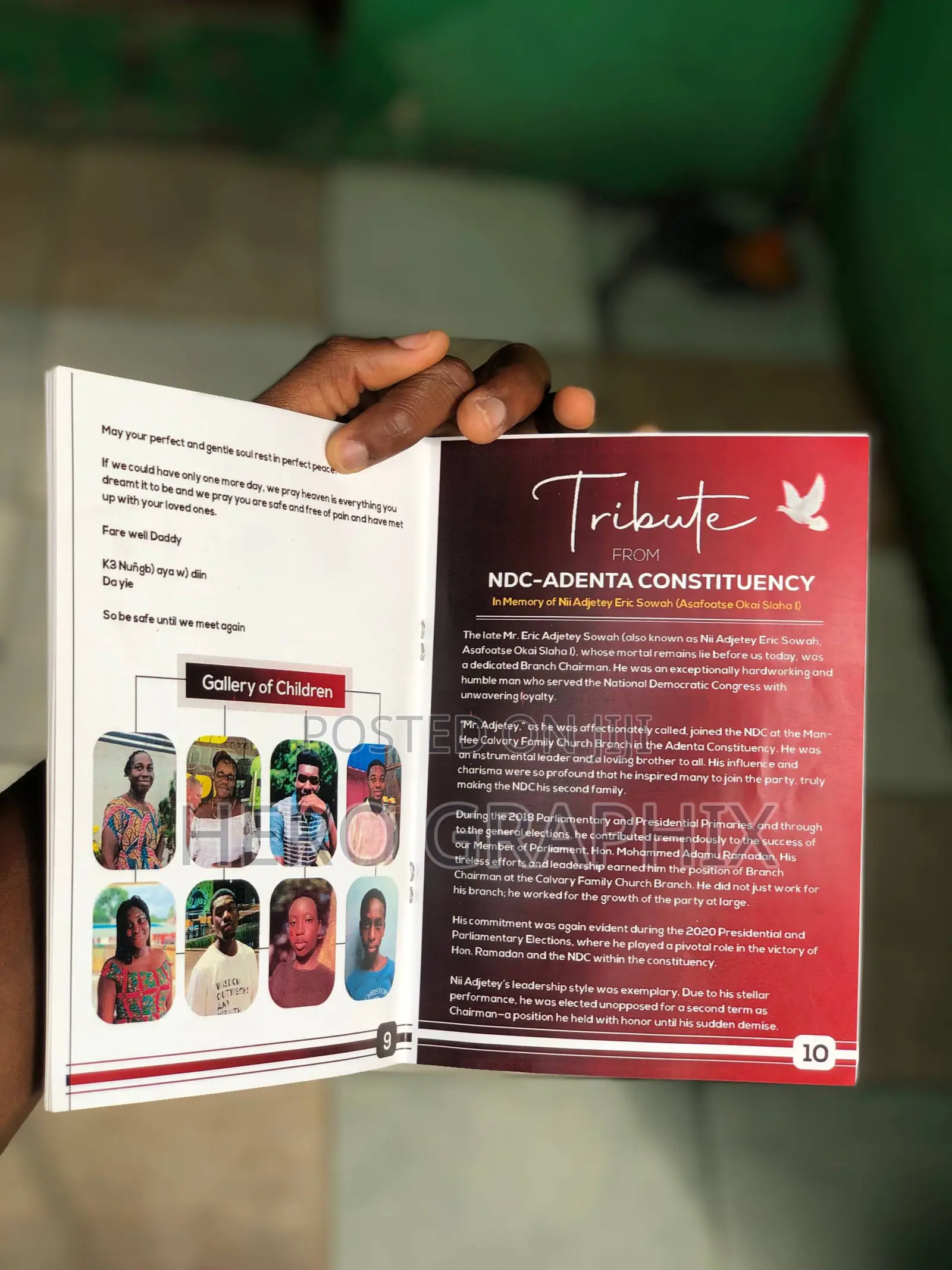 Funeral Brochure Design and Printing