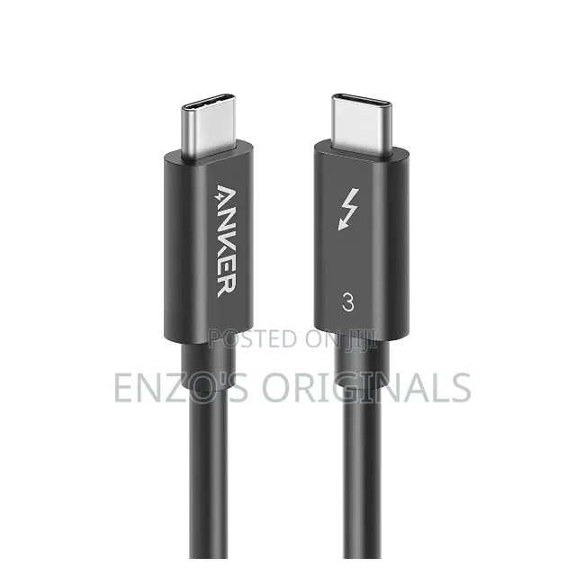 Anker Branded Thunderbolt 3 Cable for External Devices and Gadgets