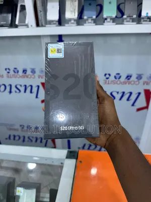 New Samsung Galaxy S20 Ultra 5G 128 GB Black