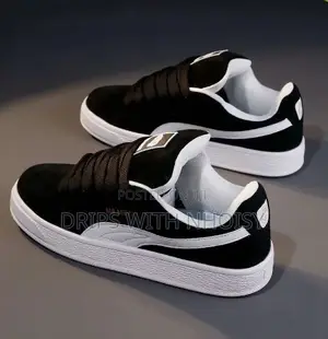 Puma Suede Xl, Black White
