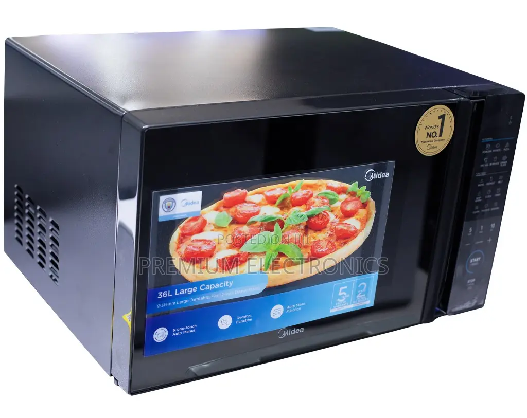 Midea 36 Liters Solo 900w Solo Microwave Oven Em034a2mo-B