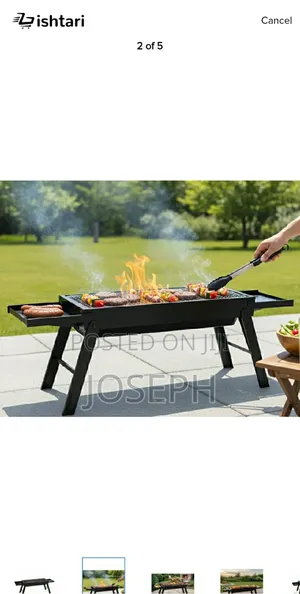 Charcoal Barbecue Grill Type 3