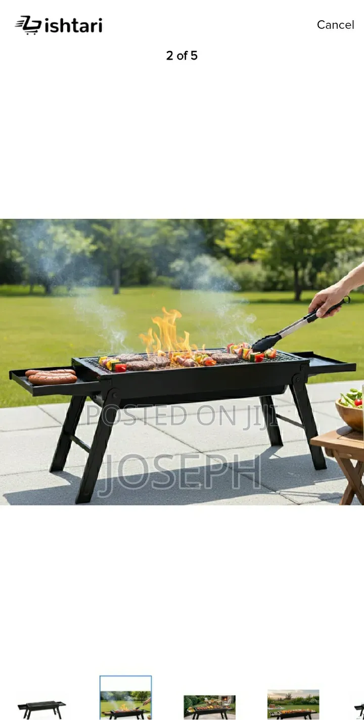 Charcoal Barbecue Grill Type 3