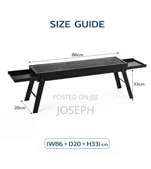 Charcoal Barbecue Grill Type 3