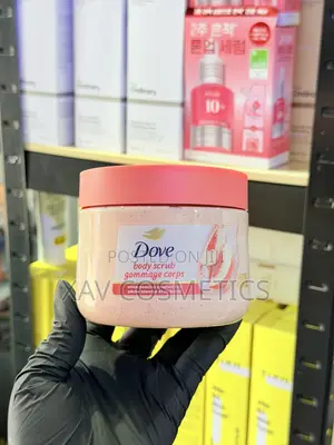 Dove Gommage Corps White Peach and Crushed Rice Body Scrub