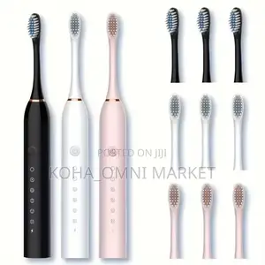 Adults Electric Toothbrush + 4 Brush Heads