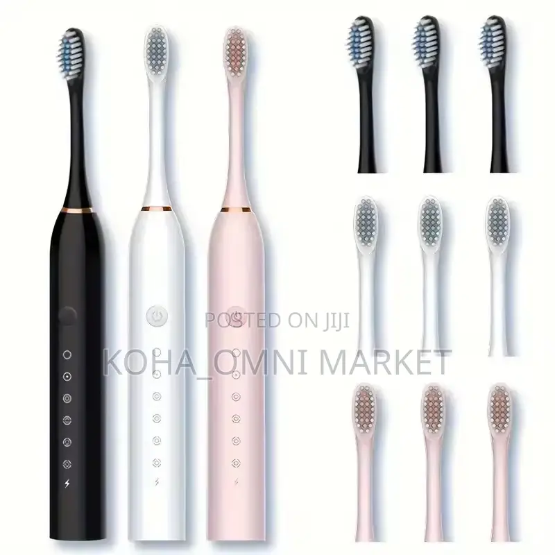 Adults Electric Toothbrush + 4 Brush Heads